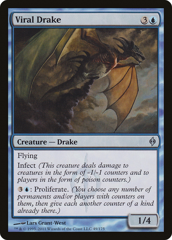 Viral Drake (NPH-049) - New Phyrexia Foil