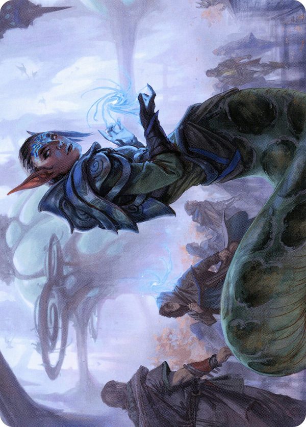 Lonis, Cryptozoologist // Lonis, Cryptozoologist (AMH2-057) - Modern Horizons 2 Art Series (Borderless) Foil