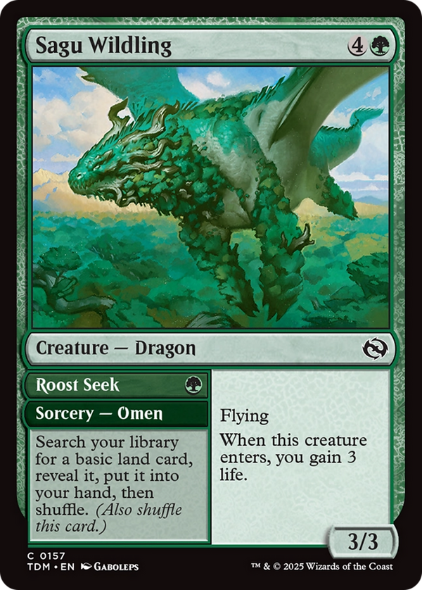 Sagu Wildling (TDM-157) - Tarkir: Dragonstorm