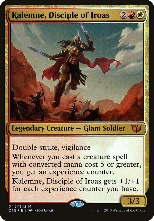 Kalemne, Disciple of Iroas (Commander 2015) (OVER-045) - Commander 2015 Oversized Foil