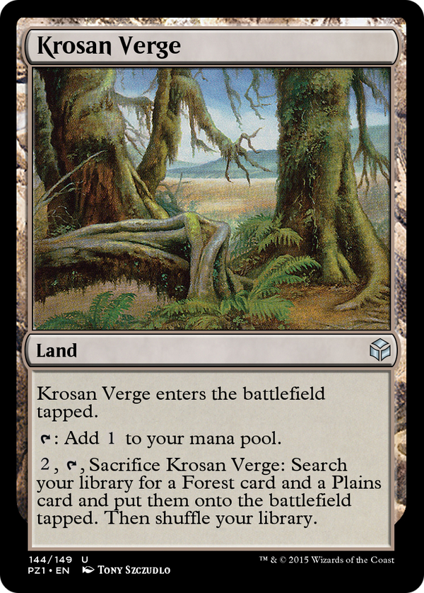 Krosan Verge (PZ1-144) - Legendary Cube Prize Pack