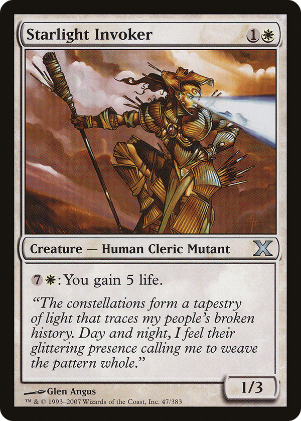 Starlight Invoker (10E-047) - Tenth Edition Foil