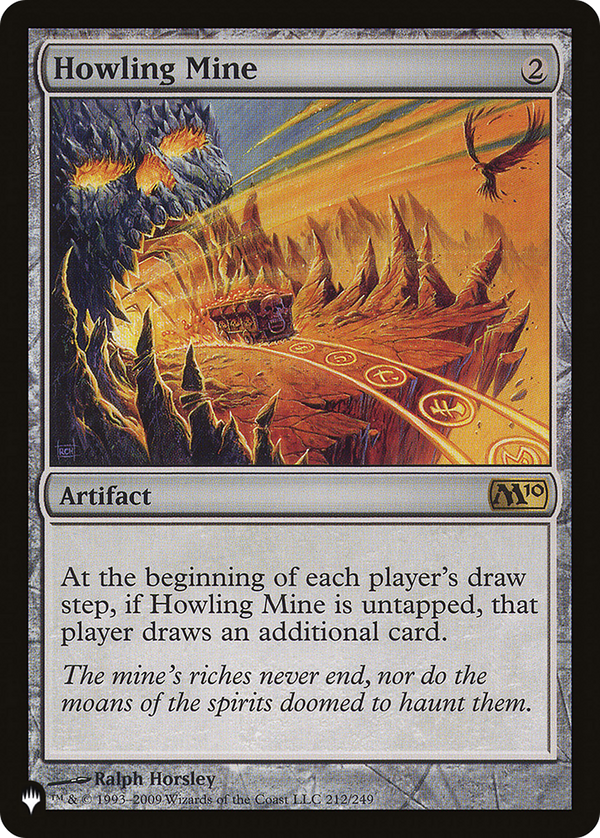 Howling Mine (LIST-M10-212) - The List