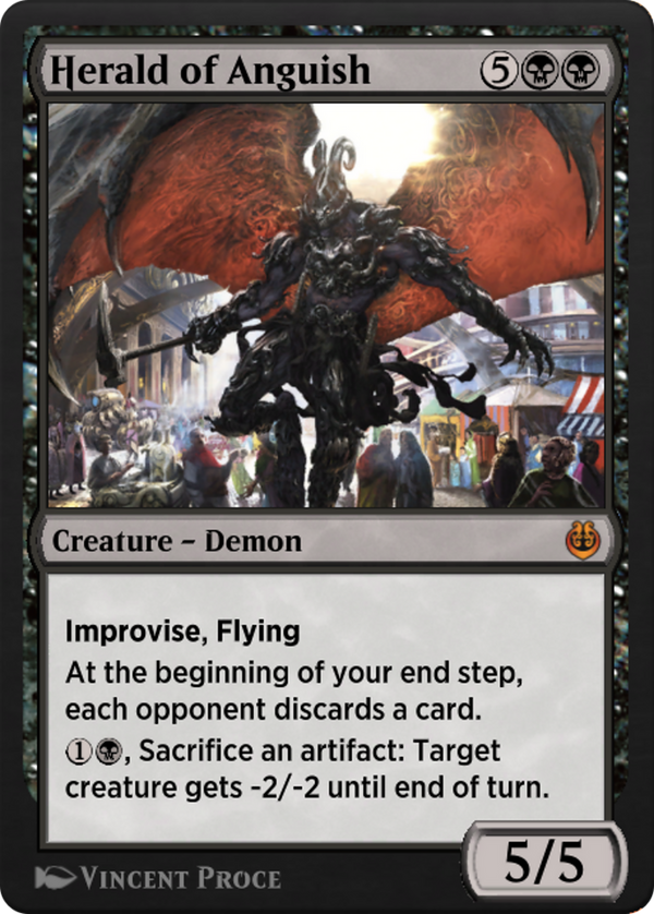 Herald of Anguish (KLR-094) - Kaladesh Remastered
