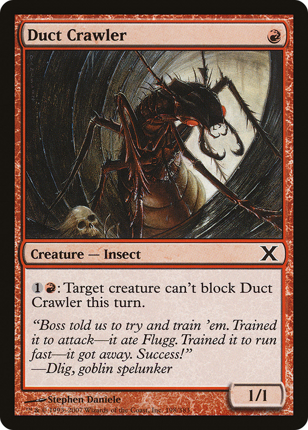 Duct Crawler (10E-198) - Tenth Edition