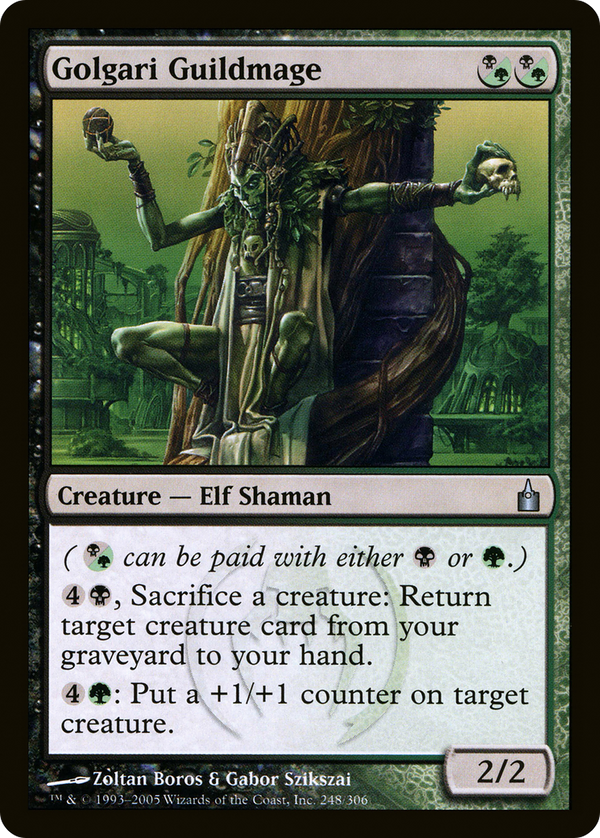 Golgari Guildmage (RAV-248) - Ravnica: City of Guilds Foil