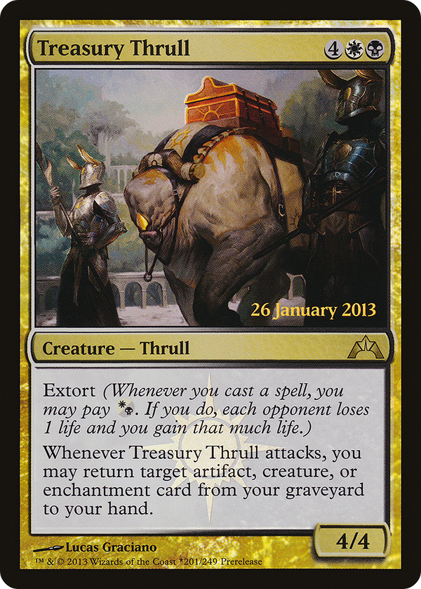 Treasury Thrull (PRE-201★) - Gatecrash Promos Foil