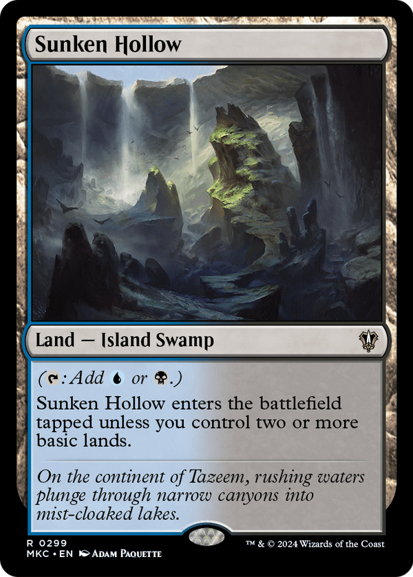 Sunken Hollow (MKC-299) - Murders at Karlov Manor Commander