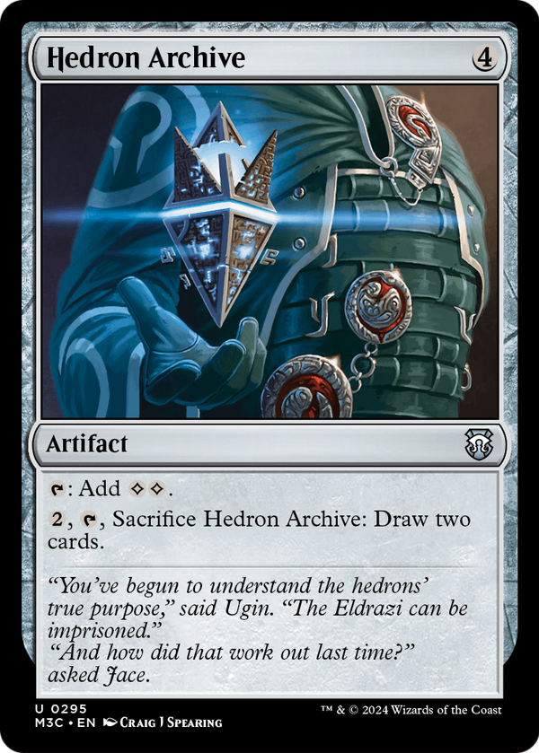Hedron Archive (M3C-295) - Modern Horizons 3 Commander