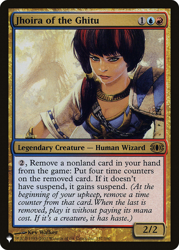 Jhoira of the Ghitu (LIST-FUT-157) - The List