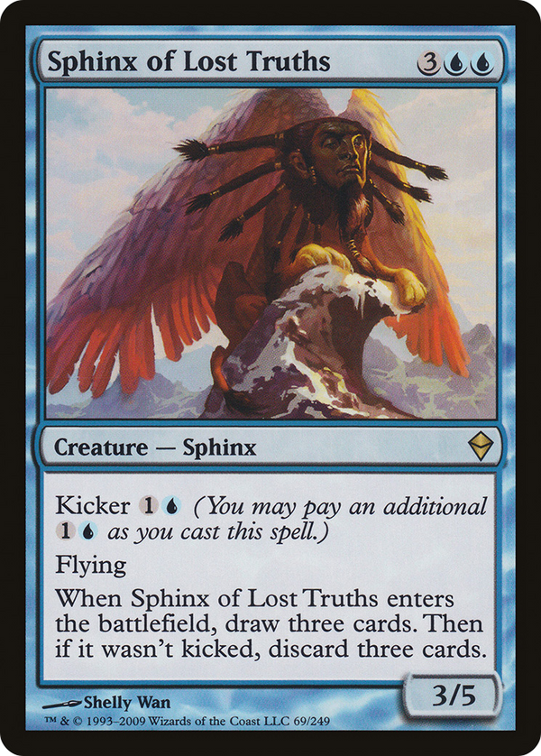 Sphinx of Lost Truths (ZEN-069) - Zendikar
