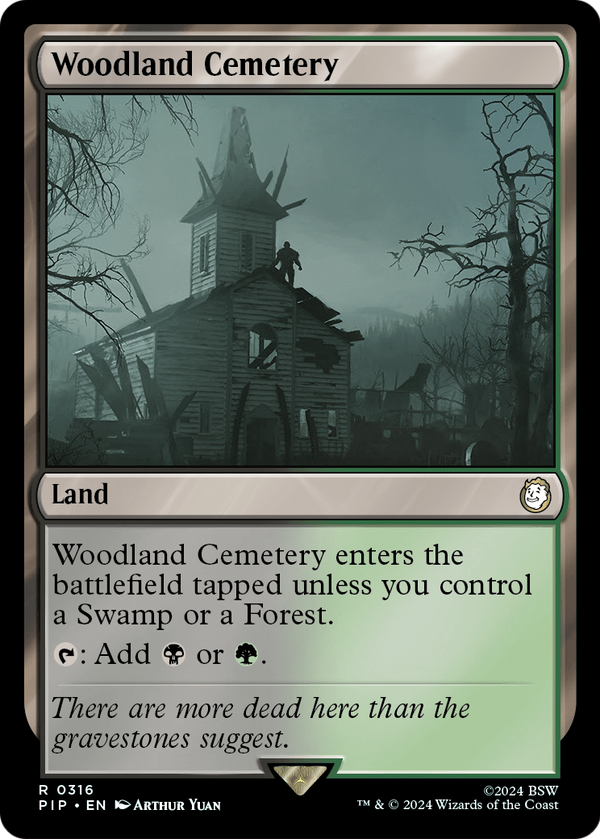 Woodland Cemetery (PIP-316) - Fallout Foil