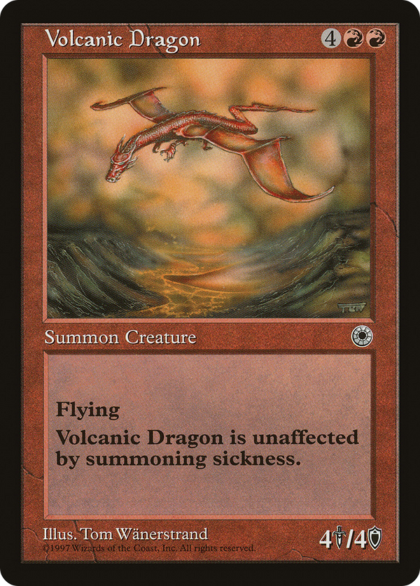 Volcanic Dragon (POR-) - Portal