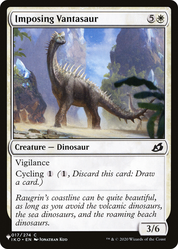 Imposing Vantasaur (LIST-IKO-17) - The List