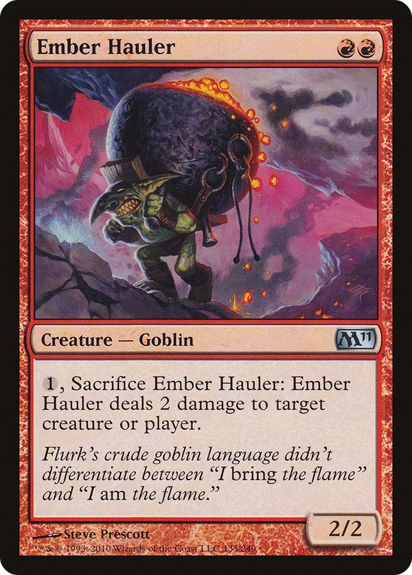Ember Hauler (M11-135) - Magic 2011 Foil