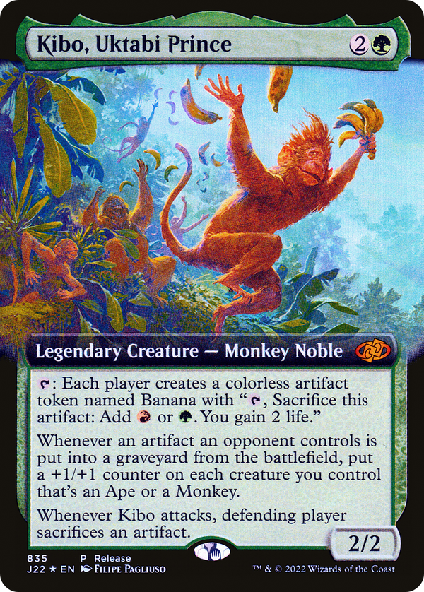 Kibo, Uktabi Prince (Extended Art) (LARP-835) - Jumpstart 2022: (Extended Art) Foil