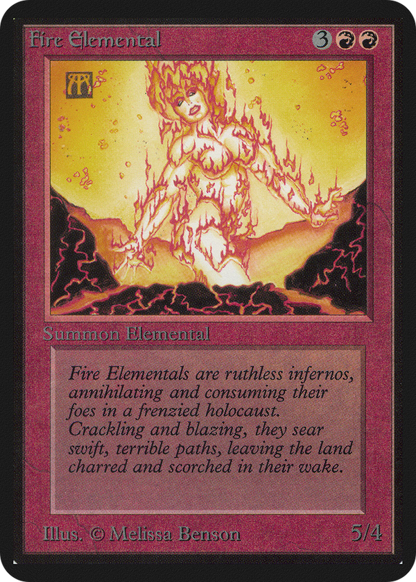 Fire Elemental (LEA-) - Limited Edition Alpha