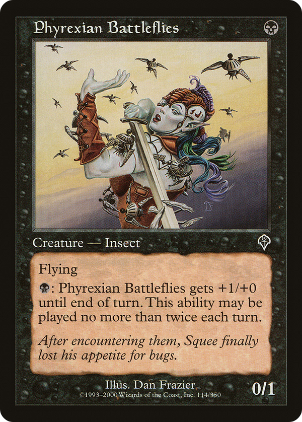 Phyrexian Battleflies (INV-114) - Invasion Foil