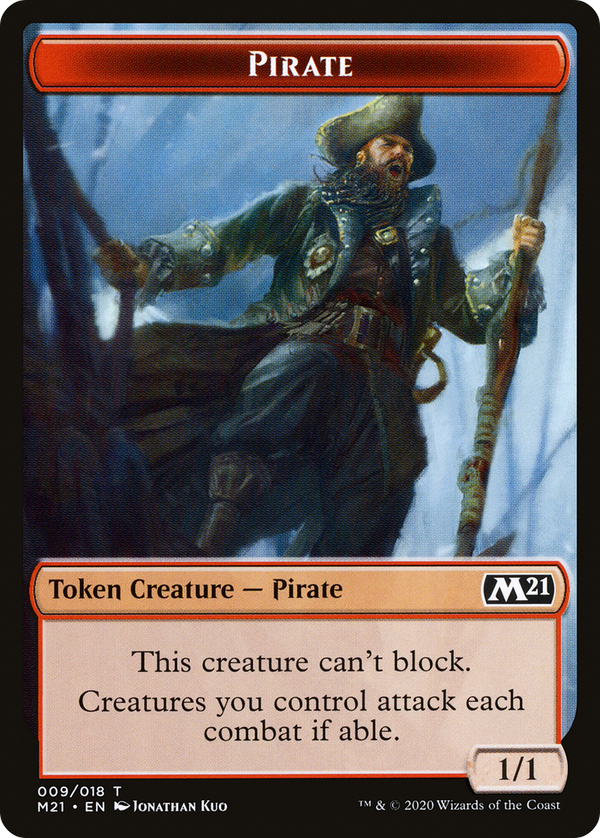 Pirate (TM21-009) - Core Set 2021 Tokens