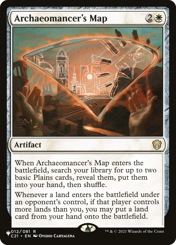 Archaeomancer's Map (LIST-C21-12) - The List