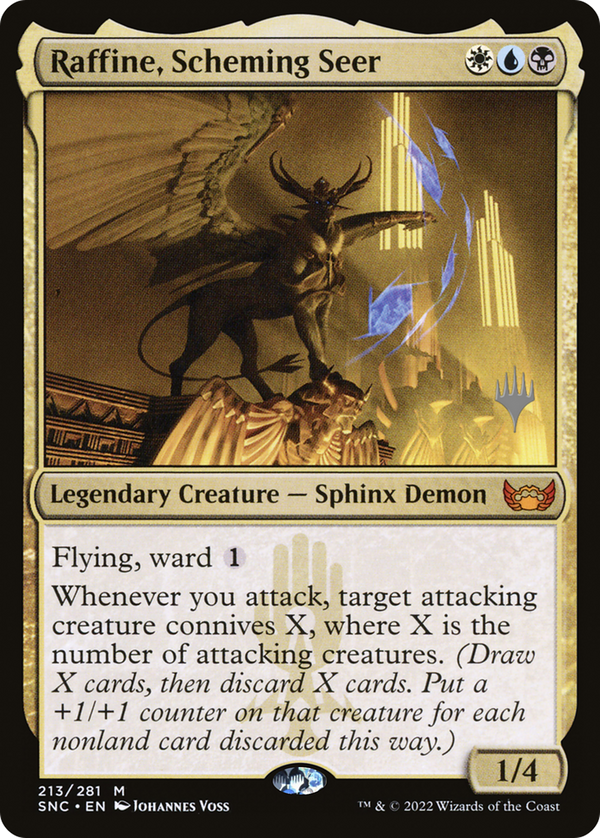 Raffine, Scheming Seer (PPSNC-213) - Streets of New Capenna Promos