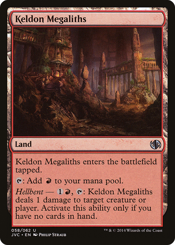 Keldon Megaliths (DD3-) - Duel Decks Anthology: Jace vs. Chandra