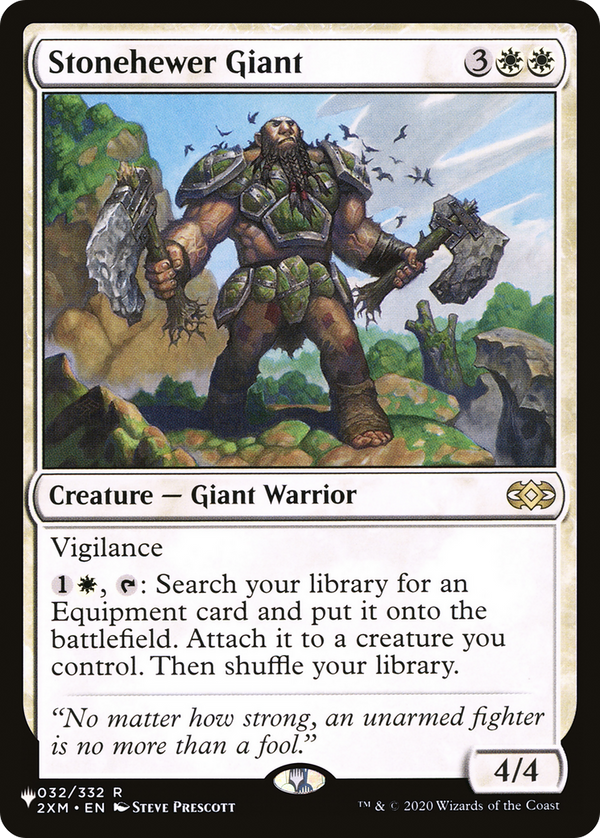 Stonehewer Giant (LIST-2XM-32) - The List
