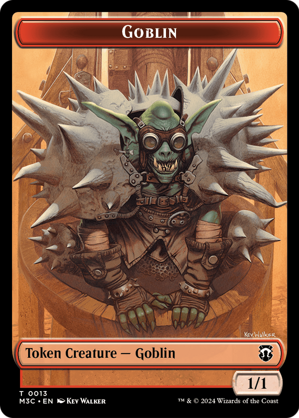 Goblin (TM3C-013) - Modern Horizons 3 Commander Tokens Foil