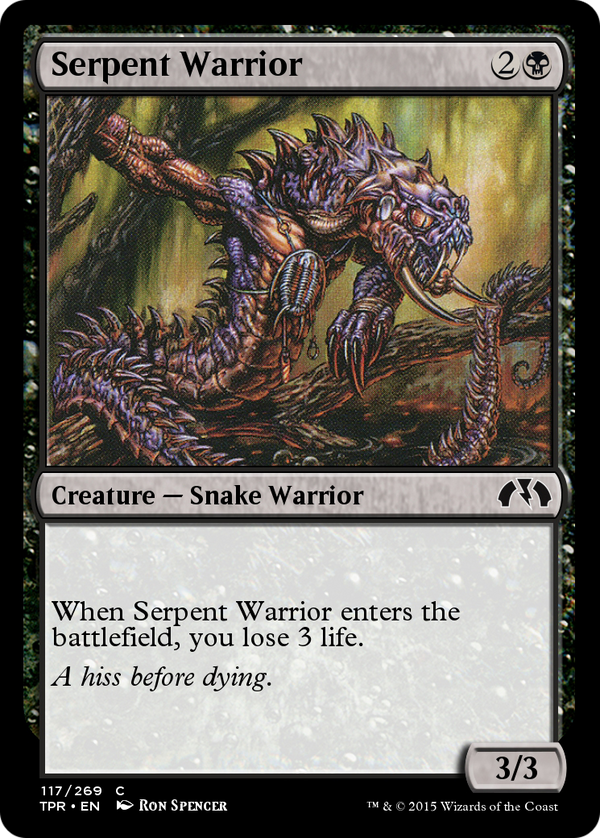 Serpent Warrior (TPR-117) - Tempest Remastered