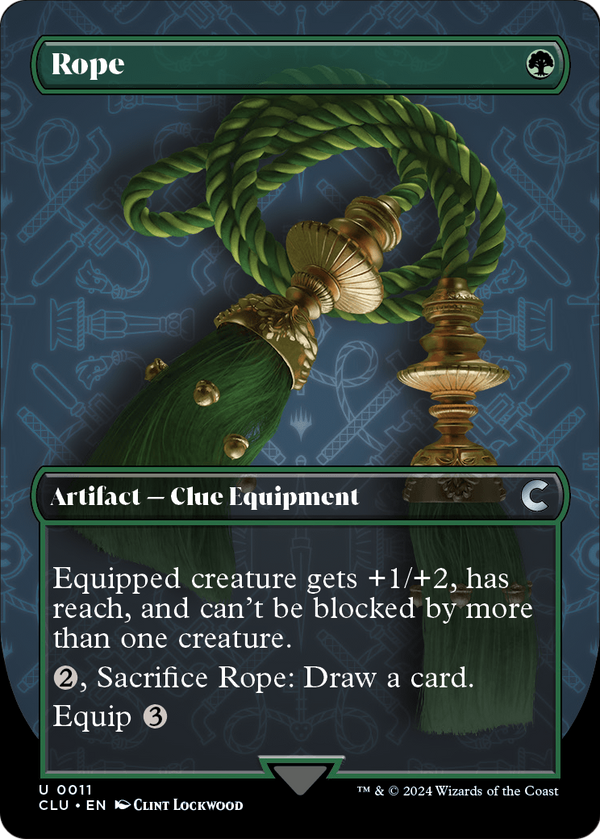 Rope (Borderless) (CLU-011) - Ravnica: Clue Edition