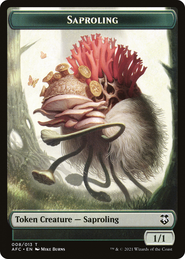 Saproling (TAFC-008) - Forgotten Realms Commander Tokens