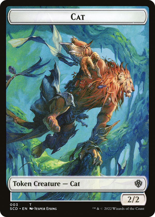 Cat (TSCD-003) - Starter Commander Deck Tokens