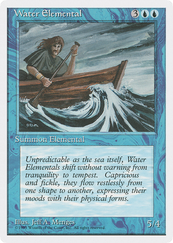 Water Elemental (4ED-) - Fourth Edition