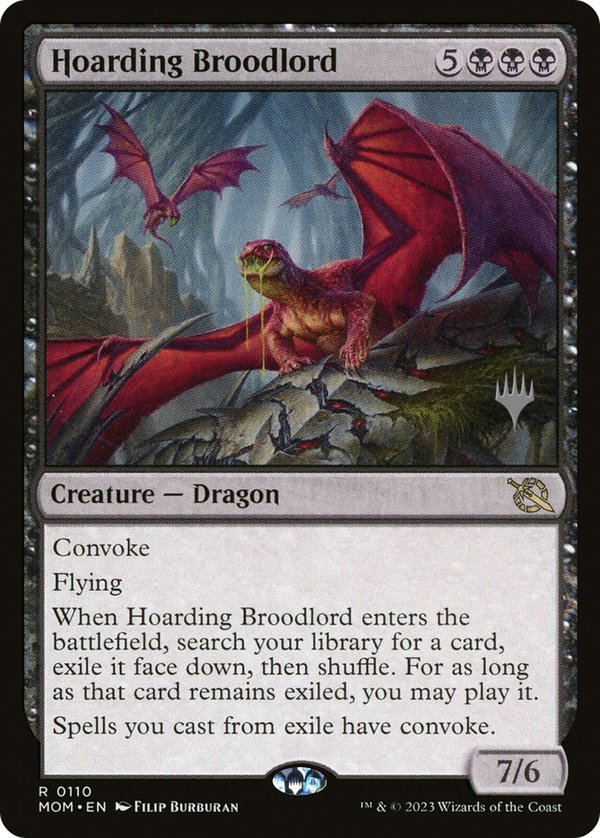 Hoarding Broodlord (PPMOM-110) - March of the Machine Promos