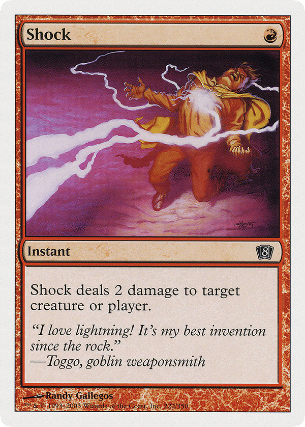 Shock (8ED-222) - 8th Edition Foil