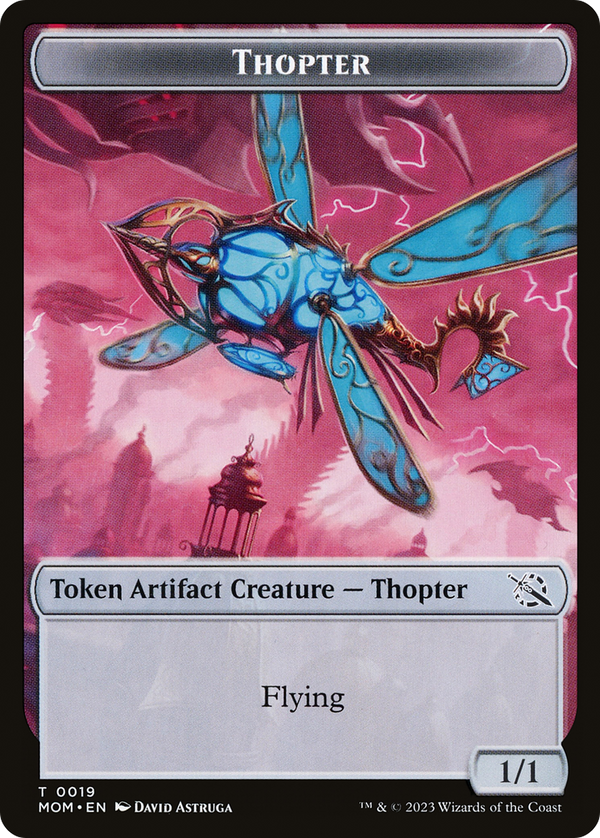 Thopter (TMOM-019) - March of the Machine Tokens Foil