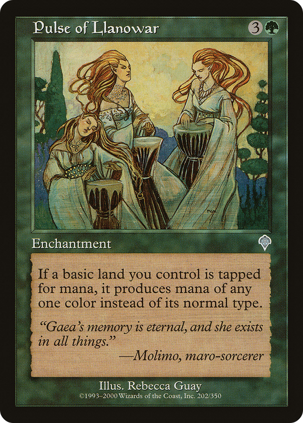 Pulse of Llanowar (INV-202) - Invasion Foil