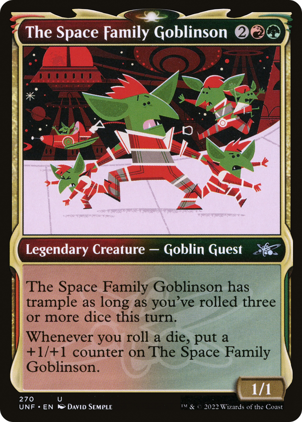 The Space Family Goblinson (Showcase) (UNF-270) - Unfinity: (Showcase)