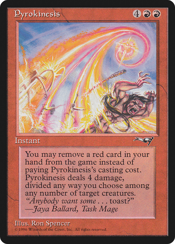 Pyrokinesis (ALL-) - Alliances