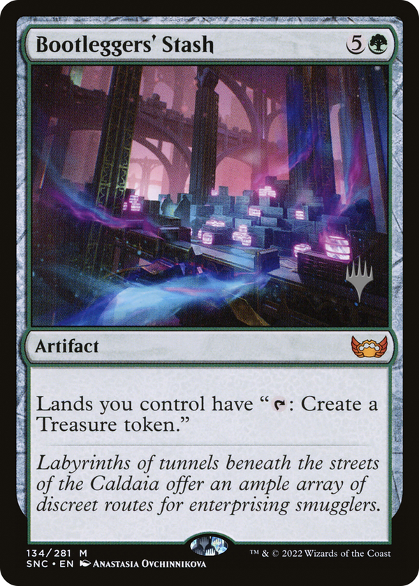Bootleggers' Stash (PPSNC-134) - Streets of New Capenna Promos Foil