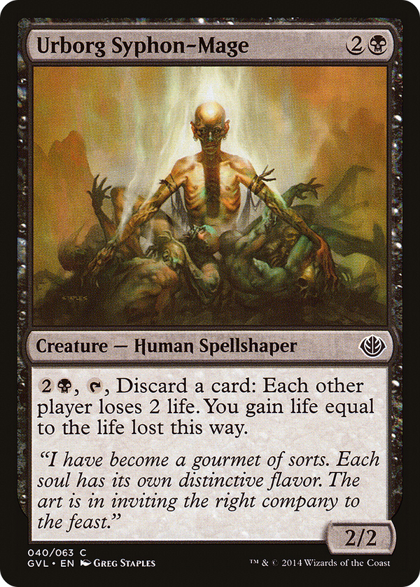 Urborg Syphon-Mage (DD3-040) - Duel Decks Anthology: Garruk vs. Liliana
