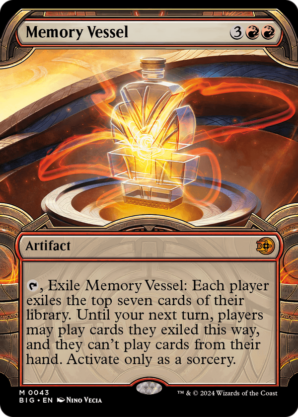 Memory Vessel (Showcase) (BIG-043) - The Big Score: (Showcase)