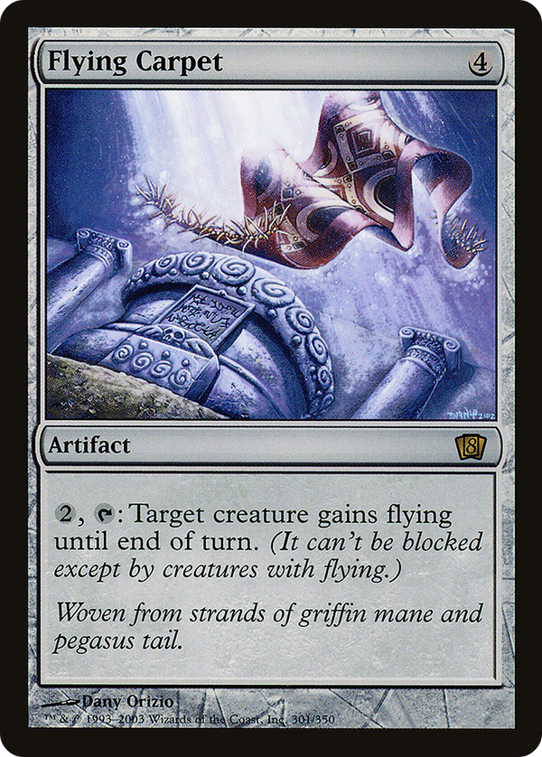 Flying Carpet (8ED-301) - 8th Edition Foil