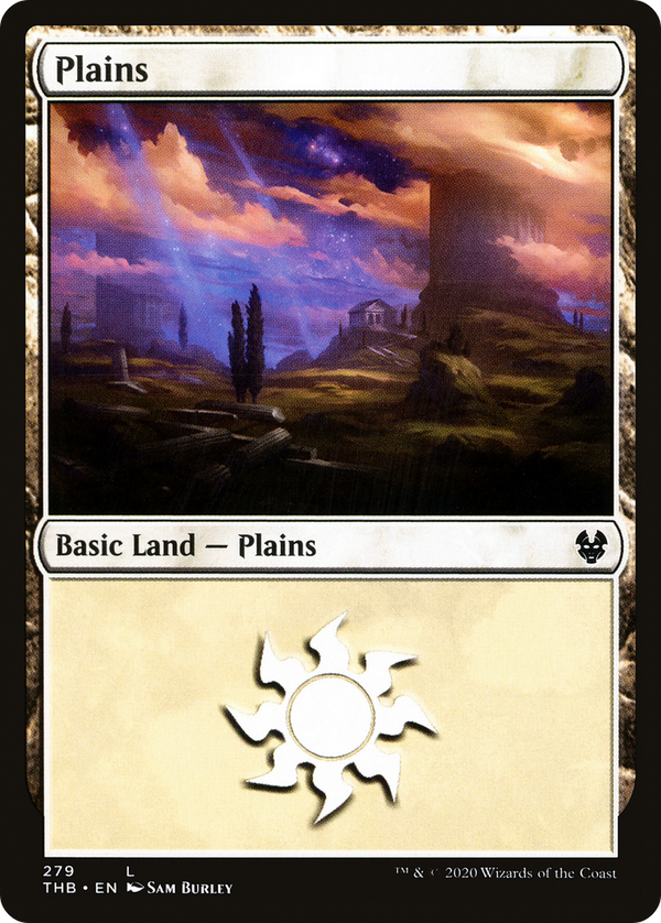 Plains (279) (THB-279) - Theros Beyond Death Foil