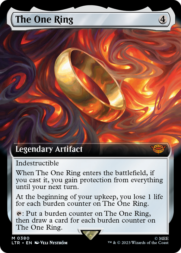 The One Ring (Extended Art) (LTR-380) - The Lord of the Rings: Tales of Middle-earth: (Extended Art)