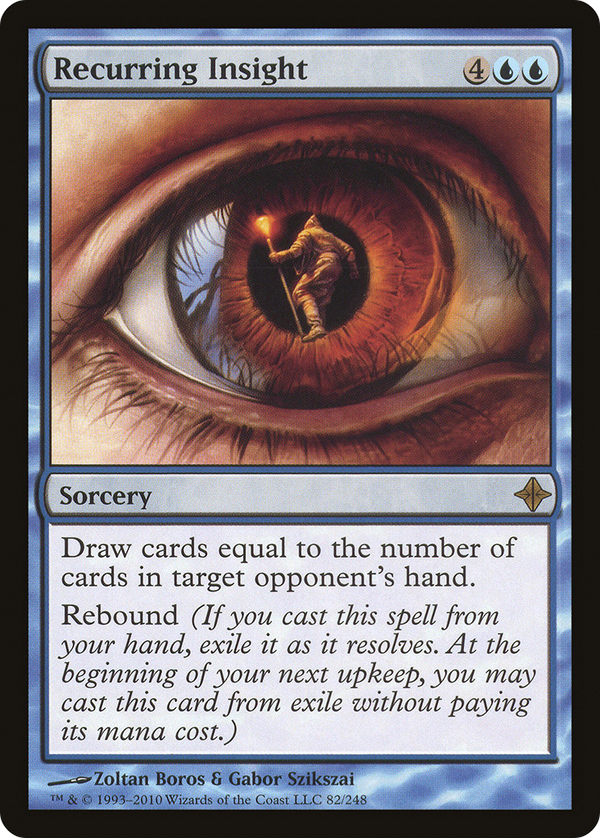 Recurring Insight (ROE-082) - Rise of the Eldrazi Foil