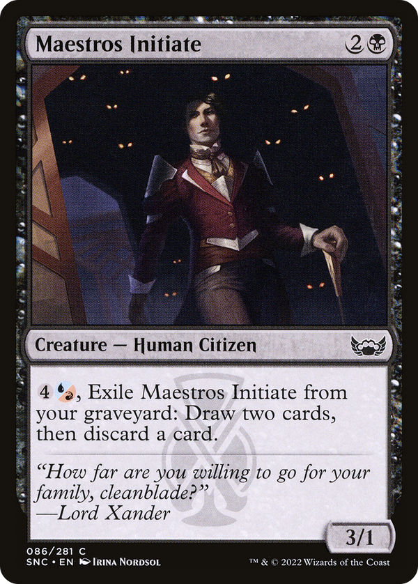 Maestros Initiate (SNC-086) - Streets of New Capenna