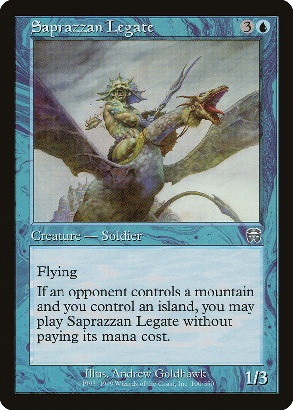 Saprazzan Legate (MMQ-100) - Mercadian Masques Foil