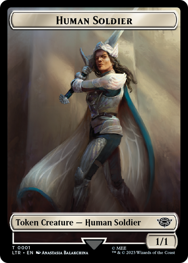 Human Soldier (TLTR-001) - Tales of Middle-earth Tokens Foil