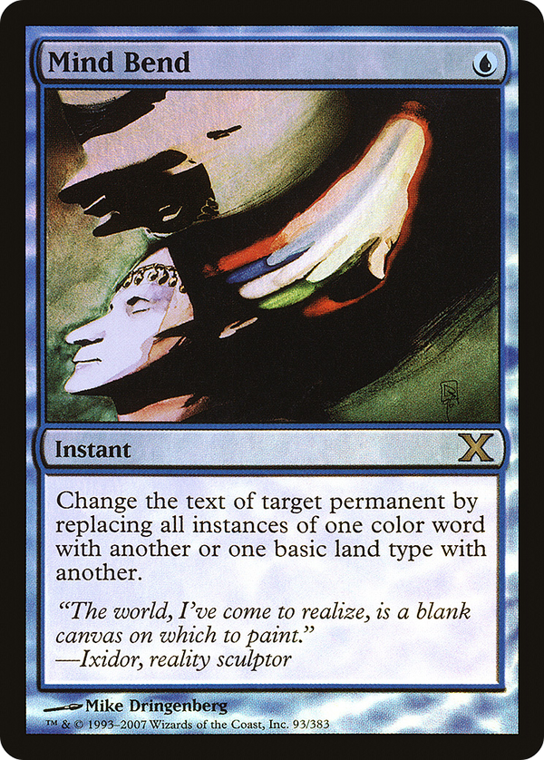Mind Bend (10E-93★) - Tenth Edition Foil